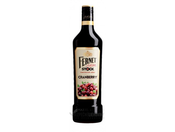 Fernet Stock Cranberry травяной ликер с клюквой 0,5 л
